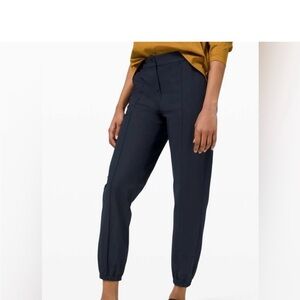 Lululemon 🍋 Warpstreme High-Rise 7/8 Navy Jogger Pants